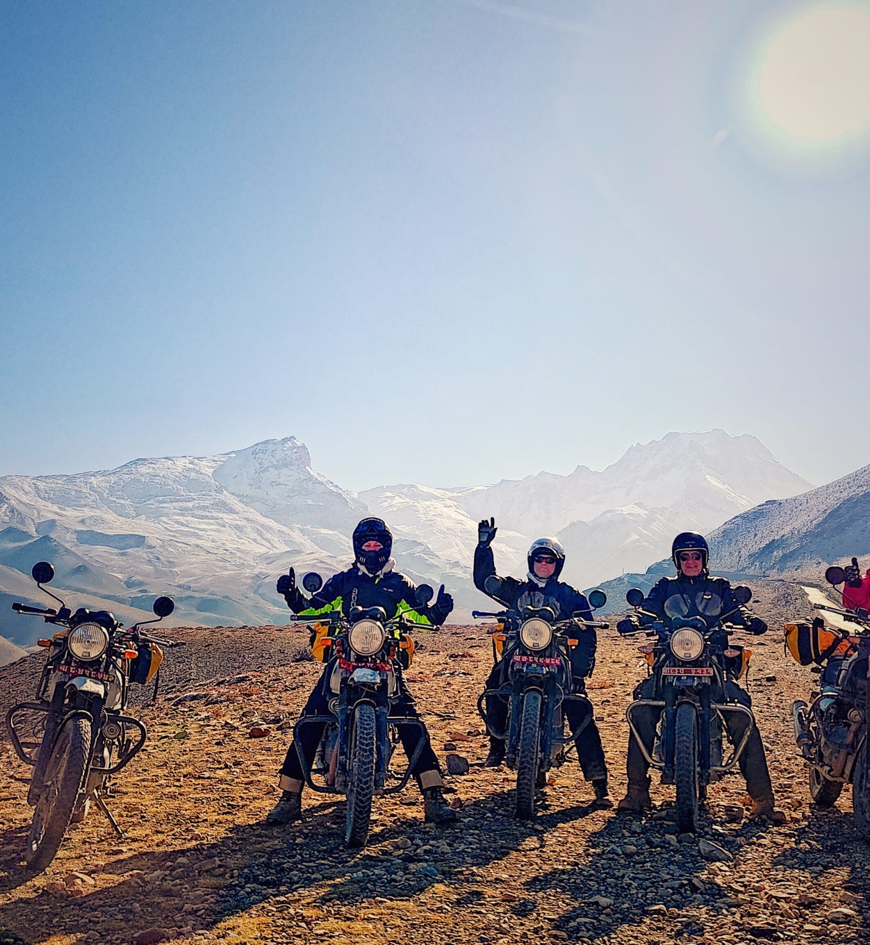 Nepal & Europe motorbike-tours by www.easy-rider-tours.com/mustang-tour/en
